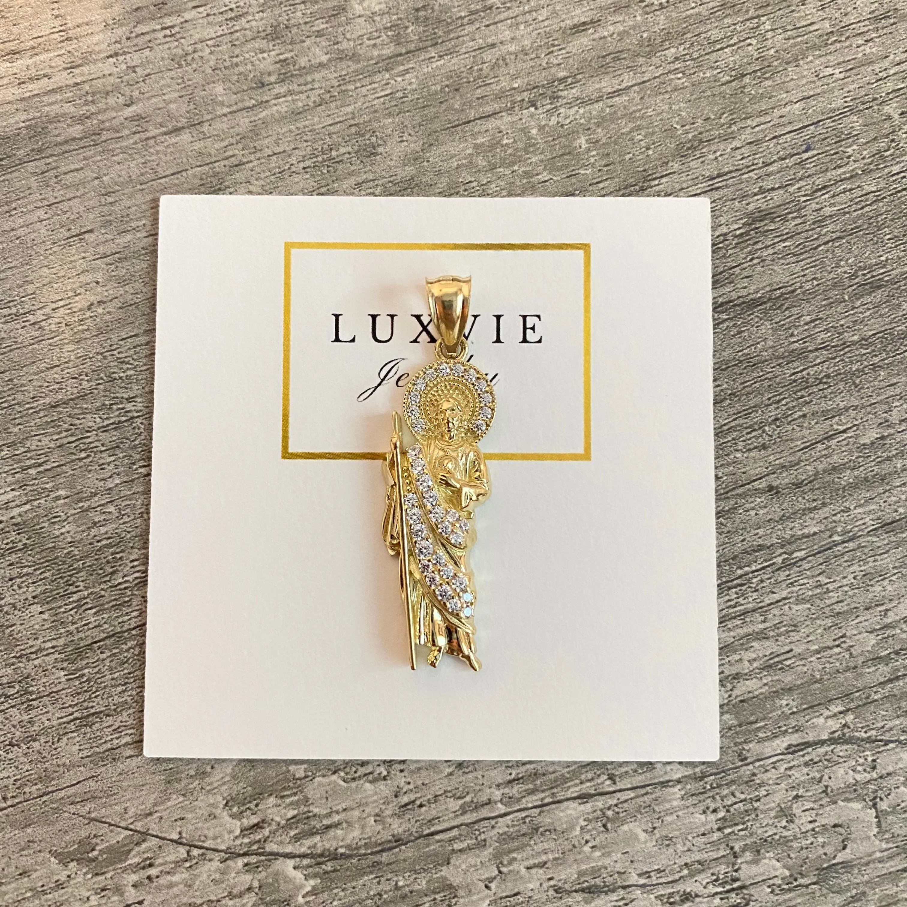 10k Gold San Judas Pendants