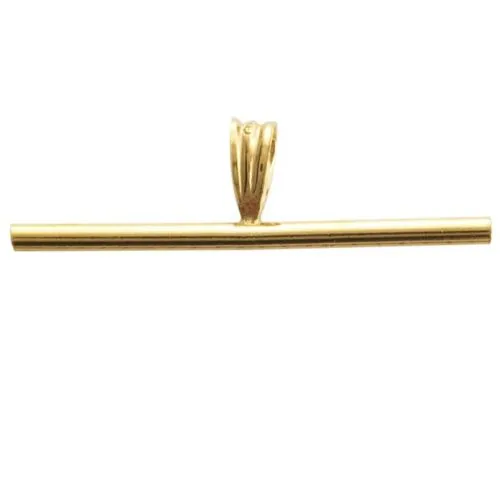 14KT Yellow Gold Filled Pin Brooch Converter 32mm