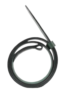 1.75 Inch (45mm) Green Belt Strap for Removable Buckles Chicago Screws