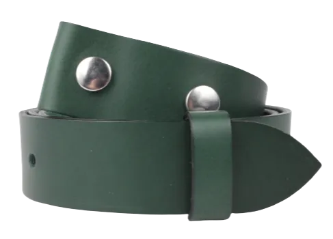 1.75 Inch (45mm) Green Belt Strap for Removable Buckles