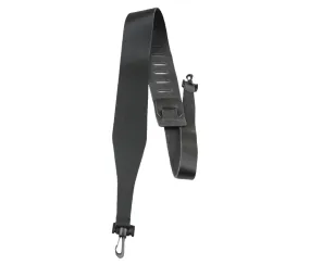2.5 Black Genuine Leather Banjo Strap
