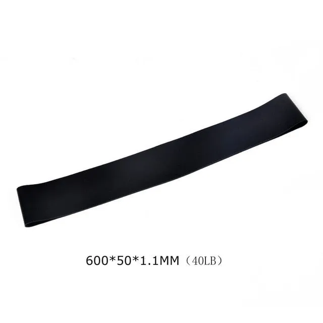 5 Colors Yoga Resistance Rubber Bands Sports Training Workout Elastic Bands Fitness Gym Equipment Crossfit Yoga Ropes Free Ship