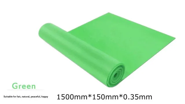 5 Colors Yoga Resistance Rubber Bands Sports Training Workout Elastic Bands Fitness Gym Equipment Crossfit Yoga Ropes Free Ship