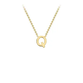 9K Gold 'Q' Initial Necklace - 1.19.0166