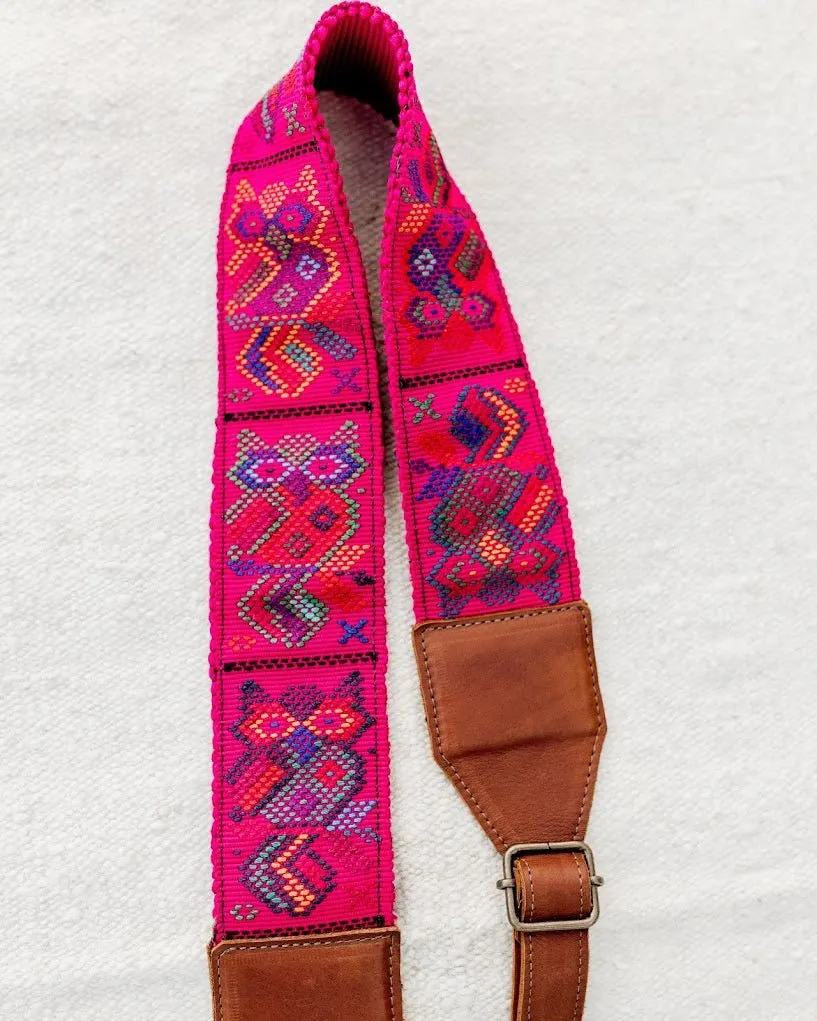 Adjustable Embroidered Strap - Owl