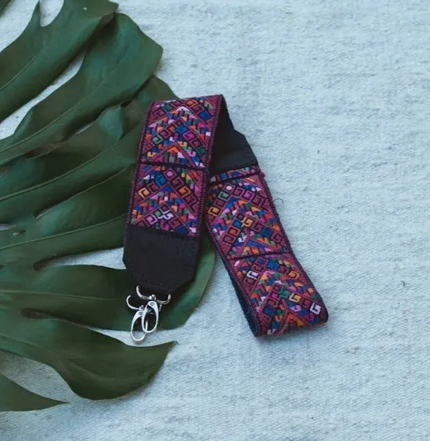 Adjustable Embroidered Strap