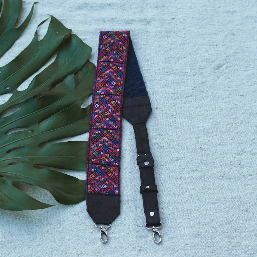 Adjustable Embroidered Strap
