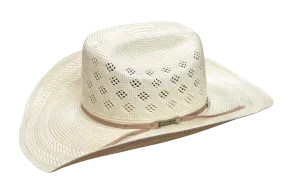 American Hat Co Vented Straw Cowboy Hat 7800