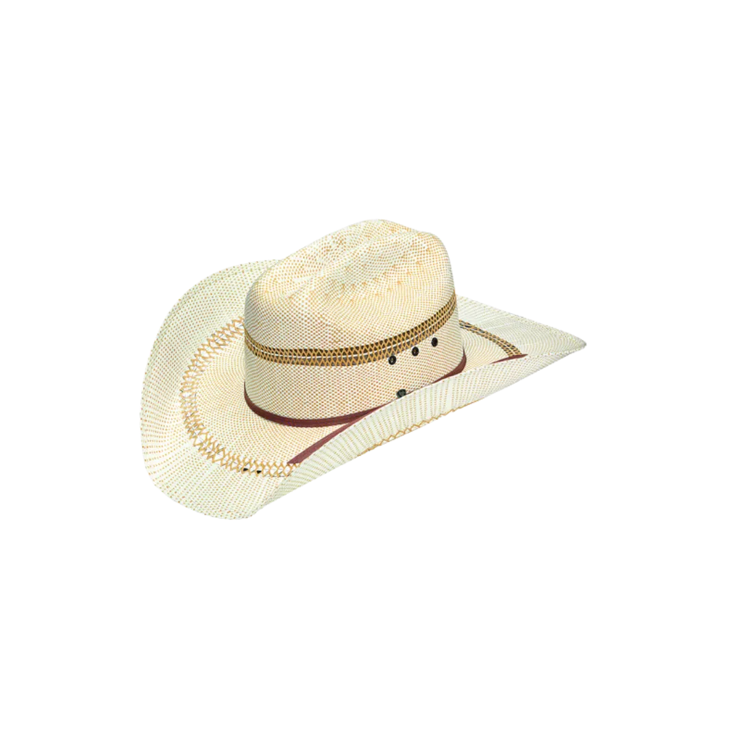 Ariat M&f Men's Western Bangora 2-cord Tan Straw Western Hat