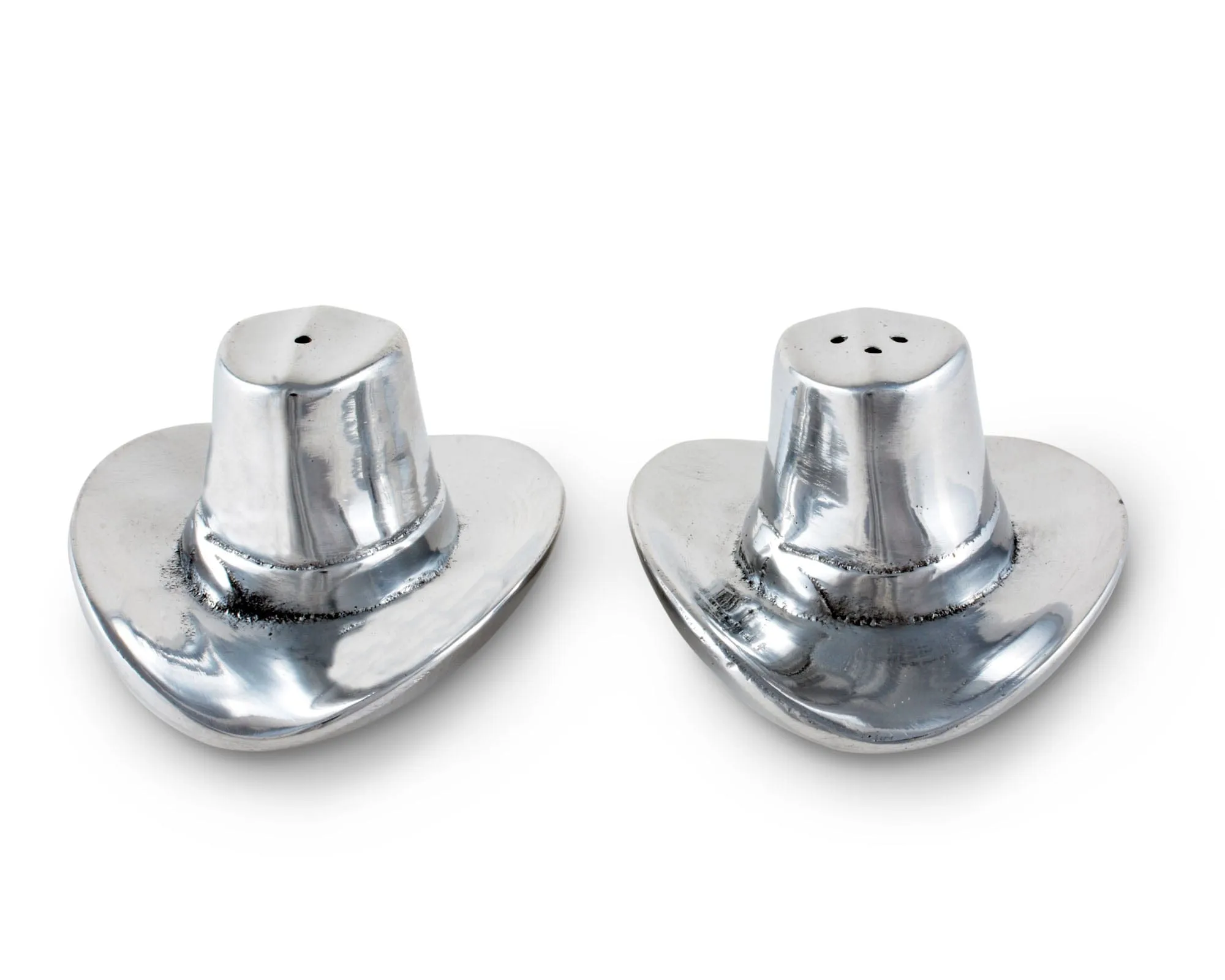 Arthur Court Cowboy Hat Salt and Pepper Set