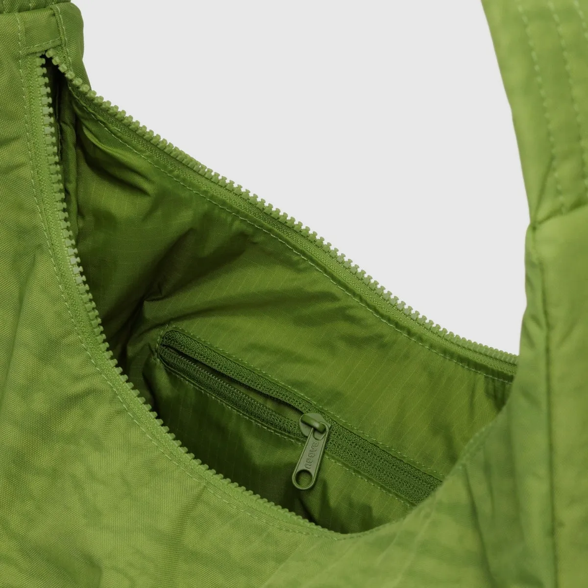 Baggu Nylon Shoulder Bag in Green Juice
