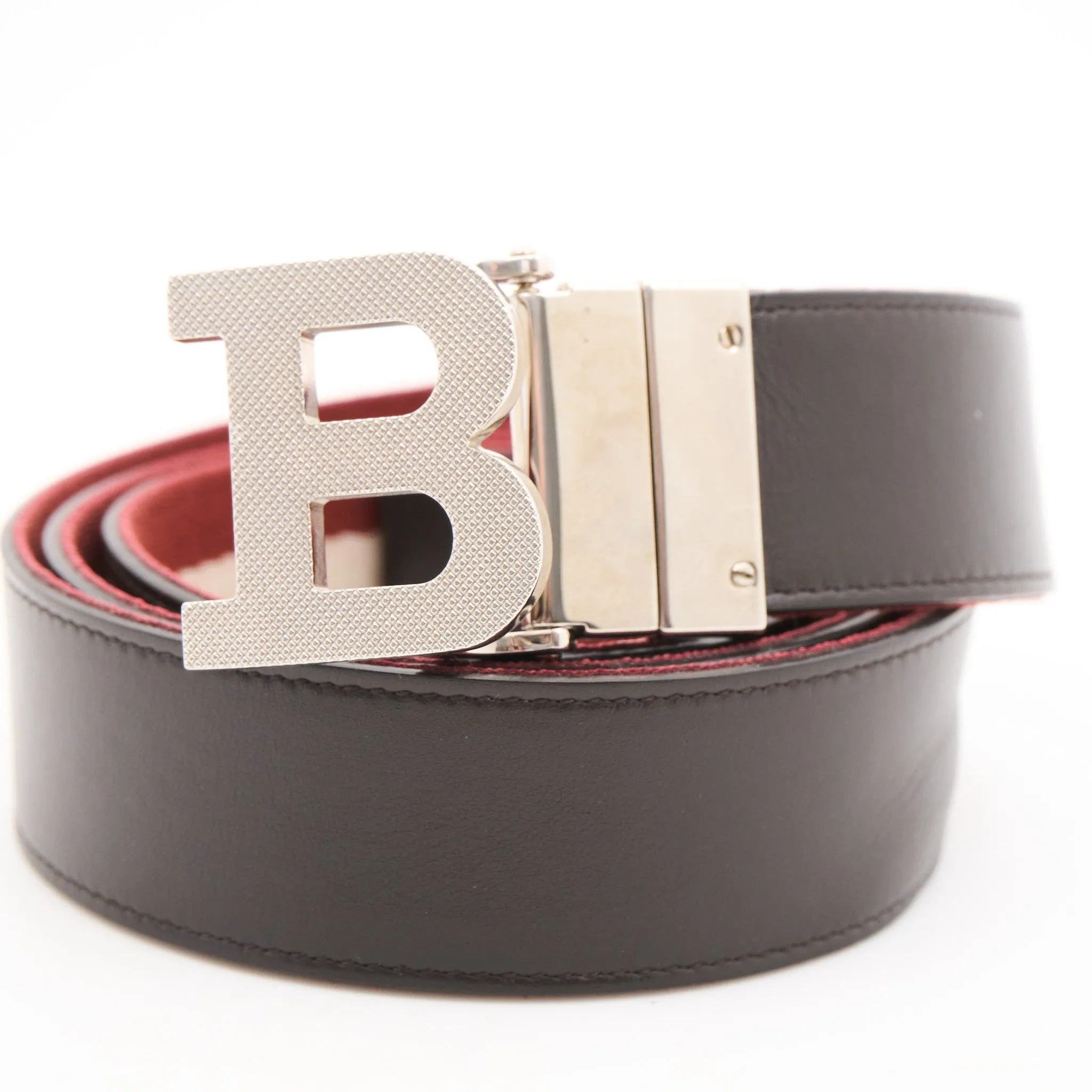 Bally B Reversible Leather Belt
