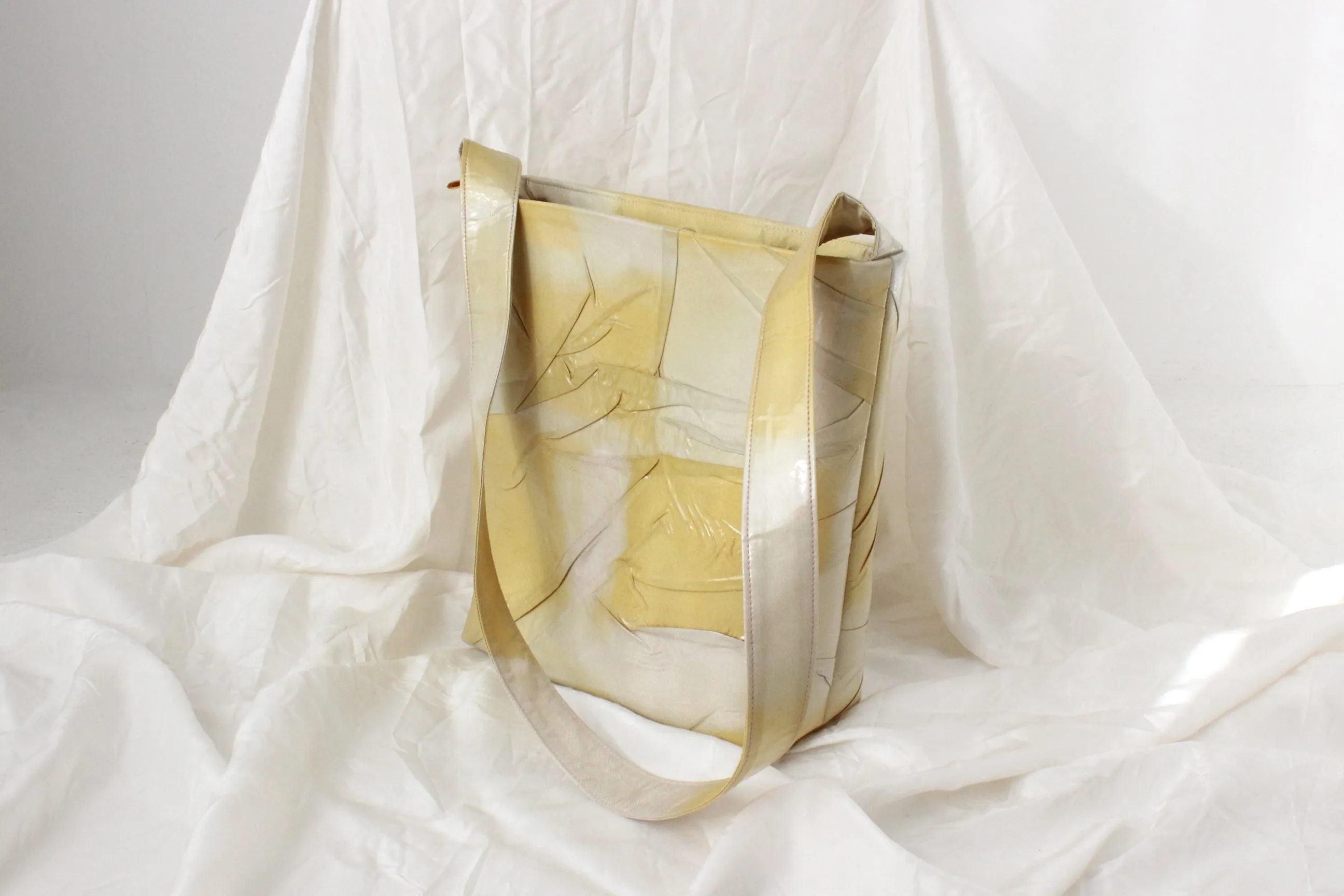 Barrel Bag - Melted Checker