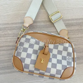 Beige Vachetta Canvas Strap