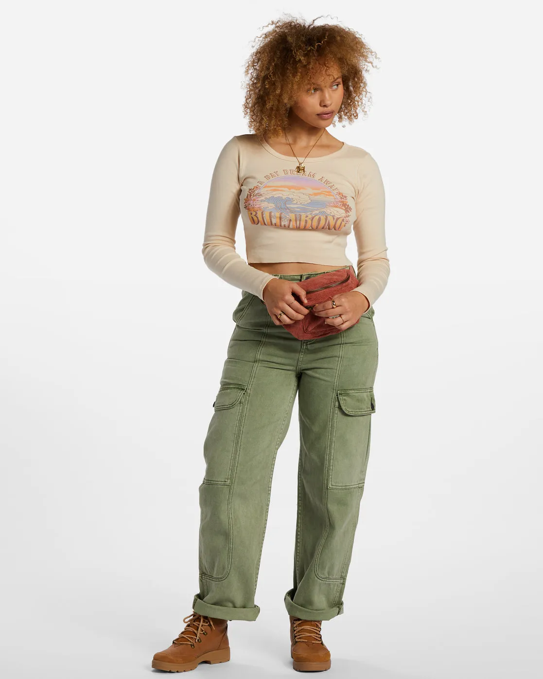 Billabong On My Bum Bag-Rose Dawn