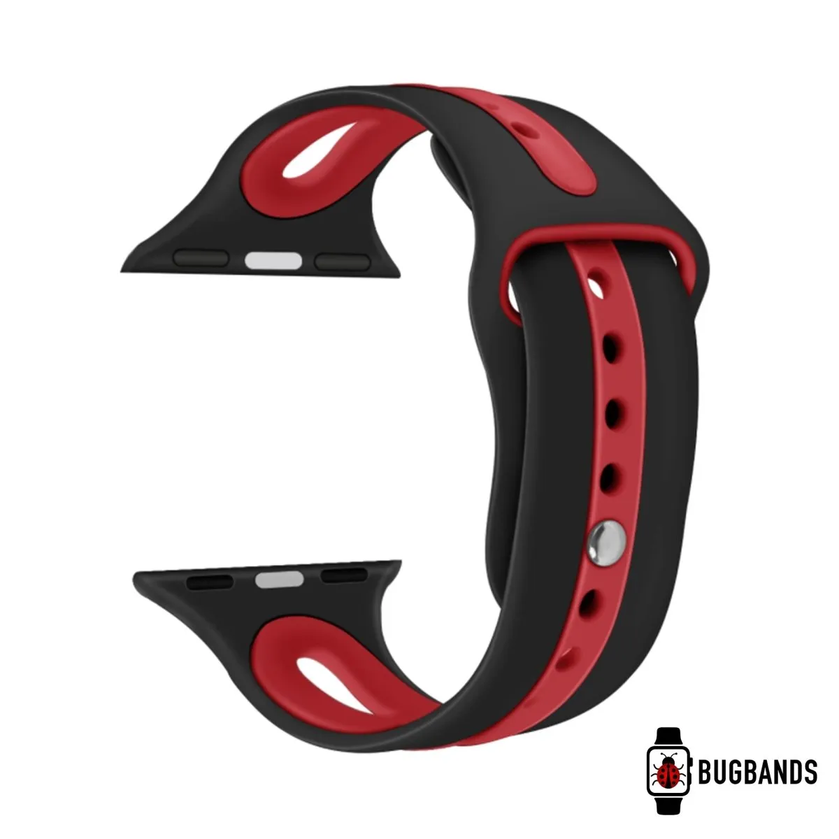 Black/Red Modern Sport Band
