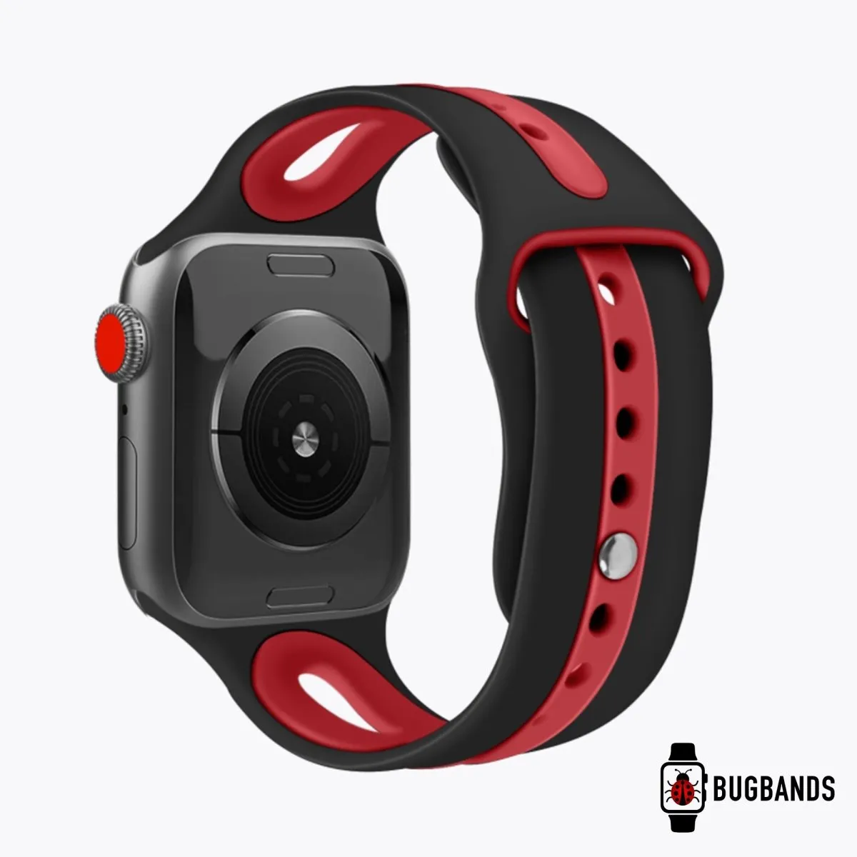 Black/Red Modern Sport Band