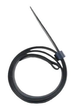 Blue 1.25 Inch (32mm) Buckleless Leather Belt Strap Chicago Screws