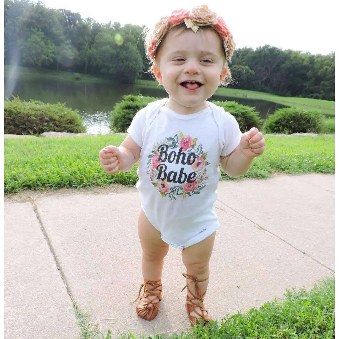 Boho Baby Onsie