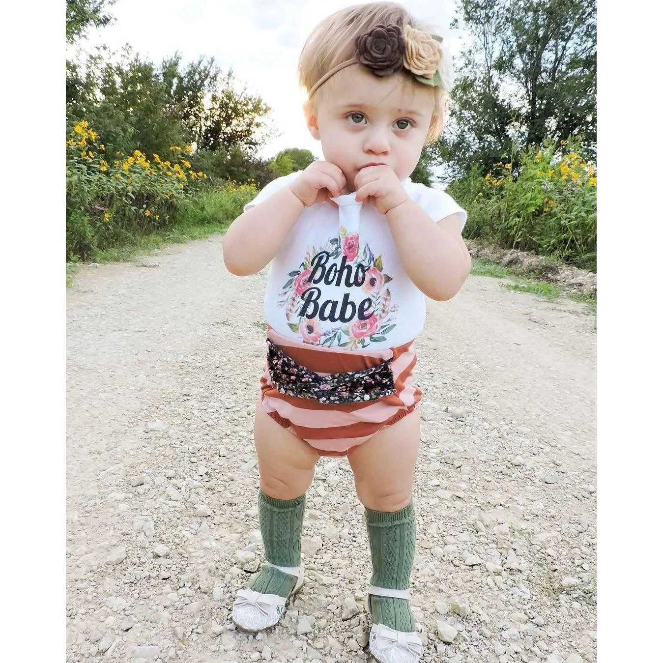 Boho Baby Onsie