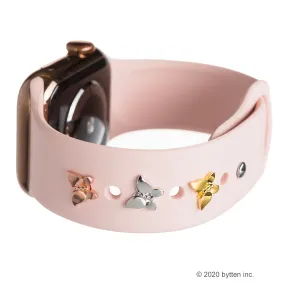 butterfly stud • Apple Watch sport band charm