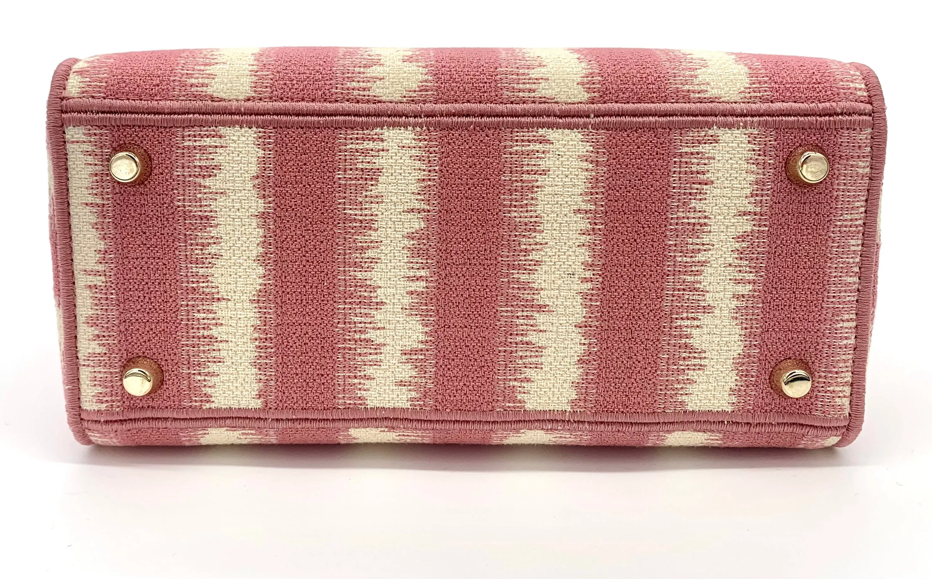 CHRISTIAN DIOR LADY D-LITE PINK MEDIUM BAG