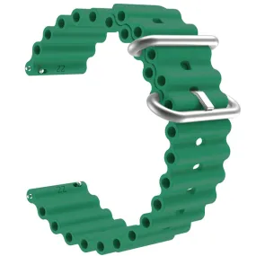 Citizen 22mm Range compatible Silicone Ocean Bands Watch Straps