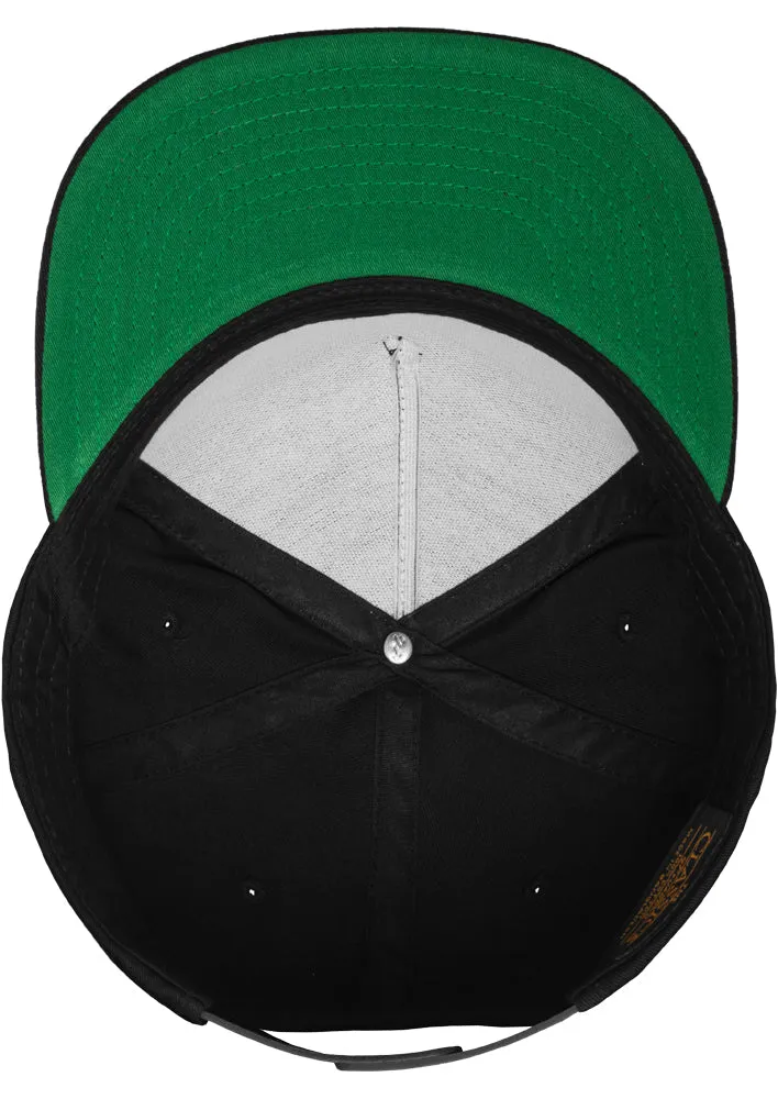 Classic 5-Panel Snapback - Black