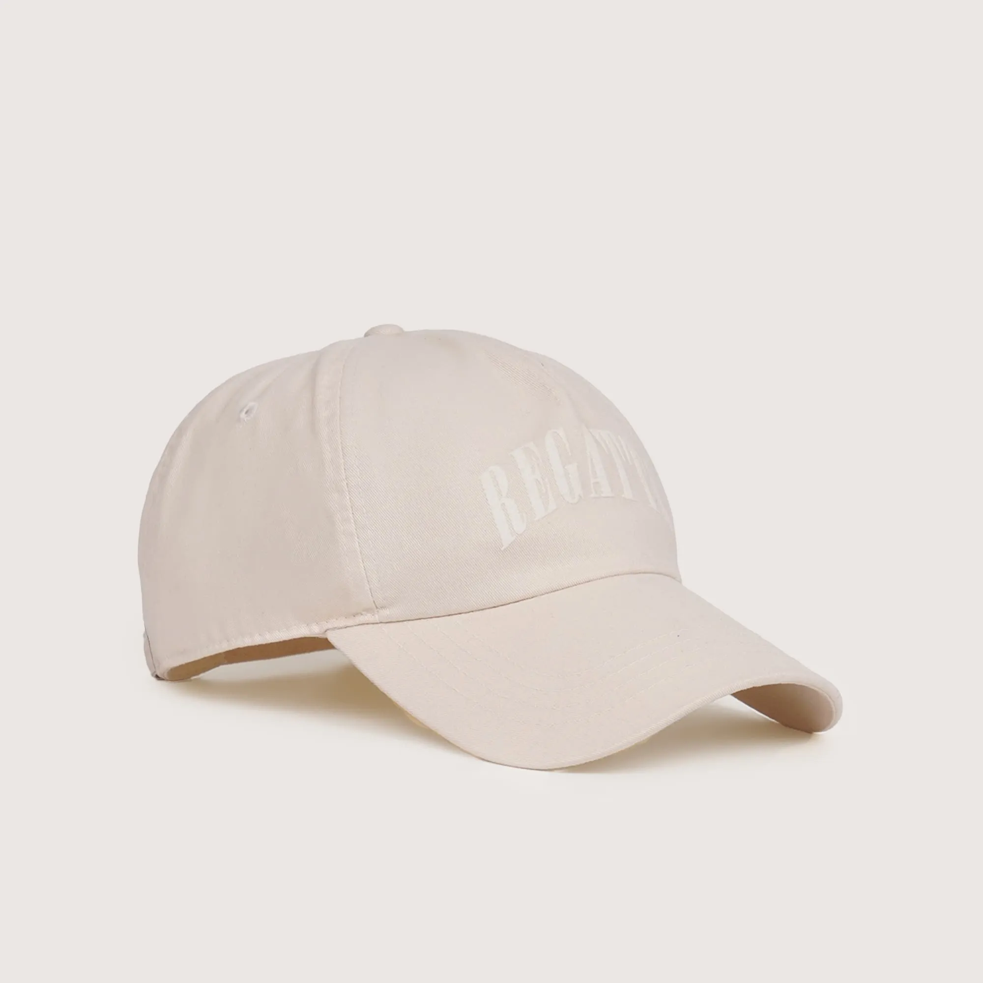 Classic Cap With Flocking Print