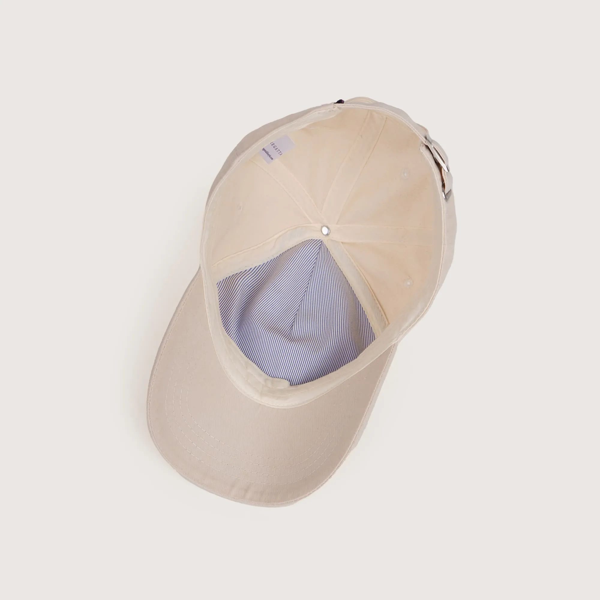 Classic Cap With Flocking Print