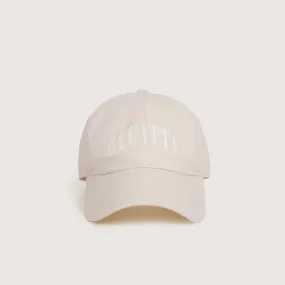 Classic Cap With Flocking Print
