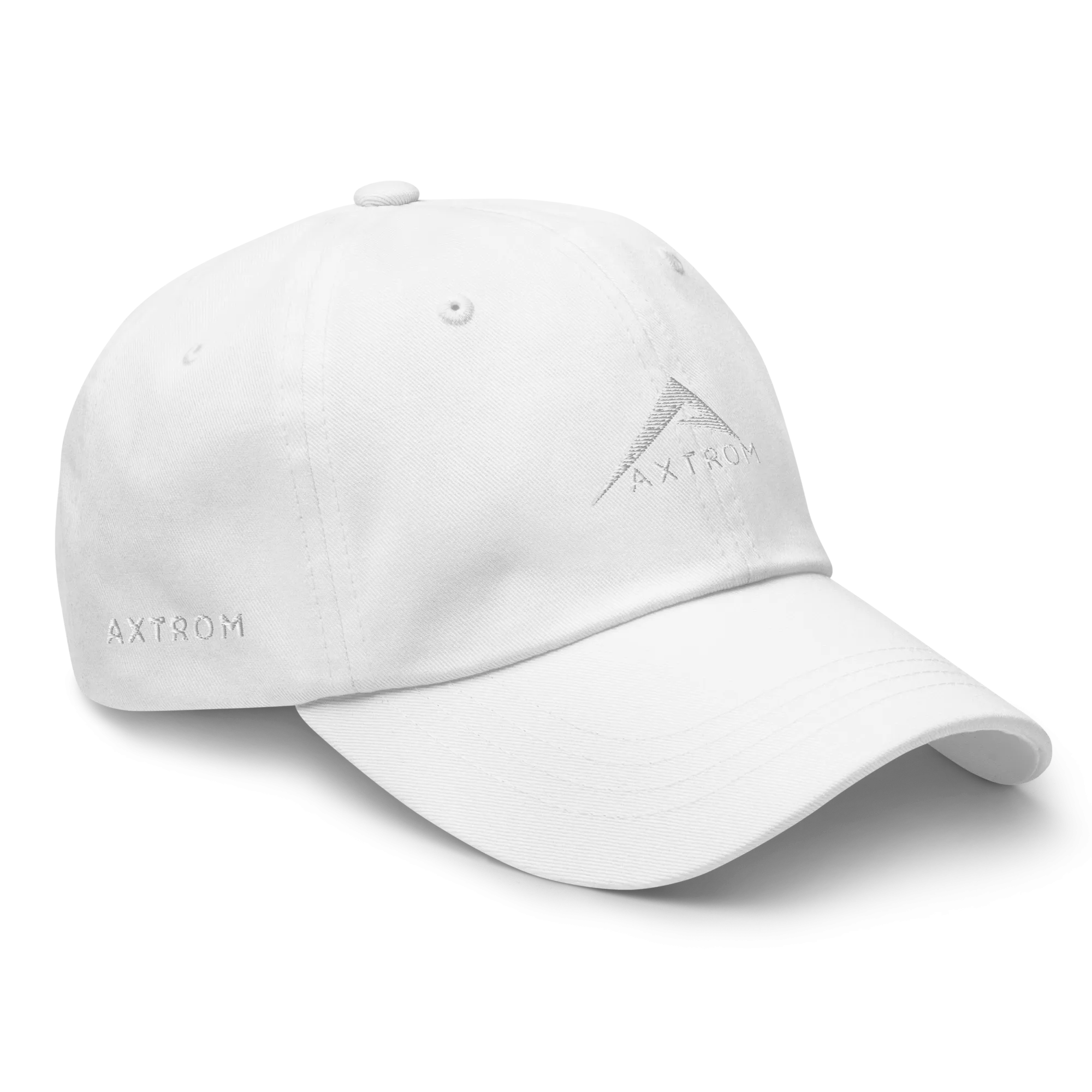 Classic curved hat (White/White)