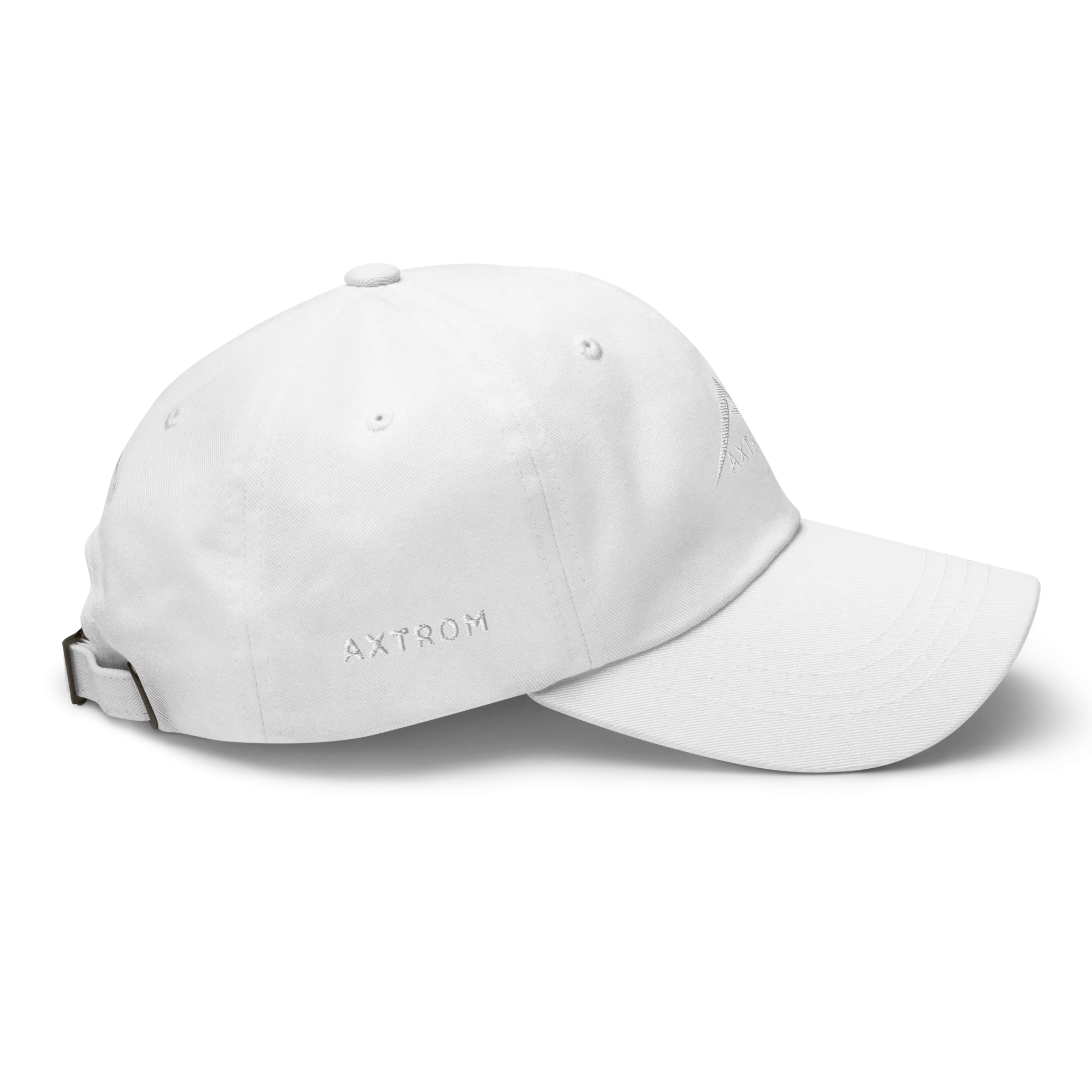 Classic curved hat (White/White)