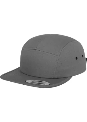 Classic Jockey 5-Panel Cap - Dark Grey