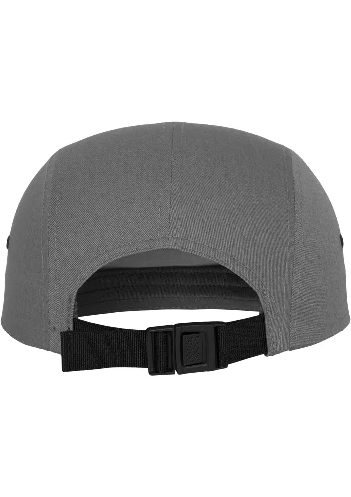 Classic Jockey 5-Panel Cap - Dark Grey