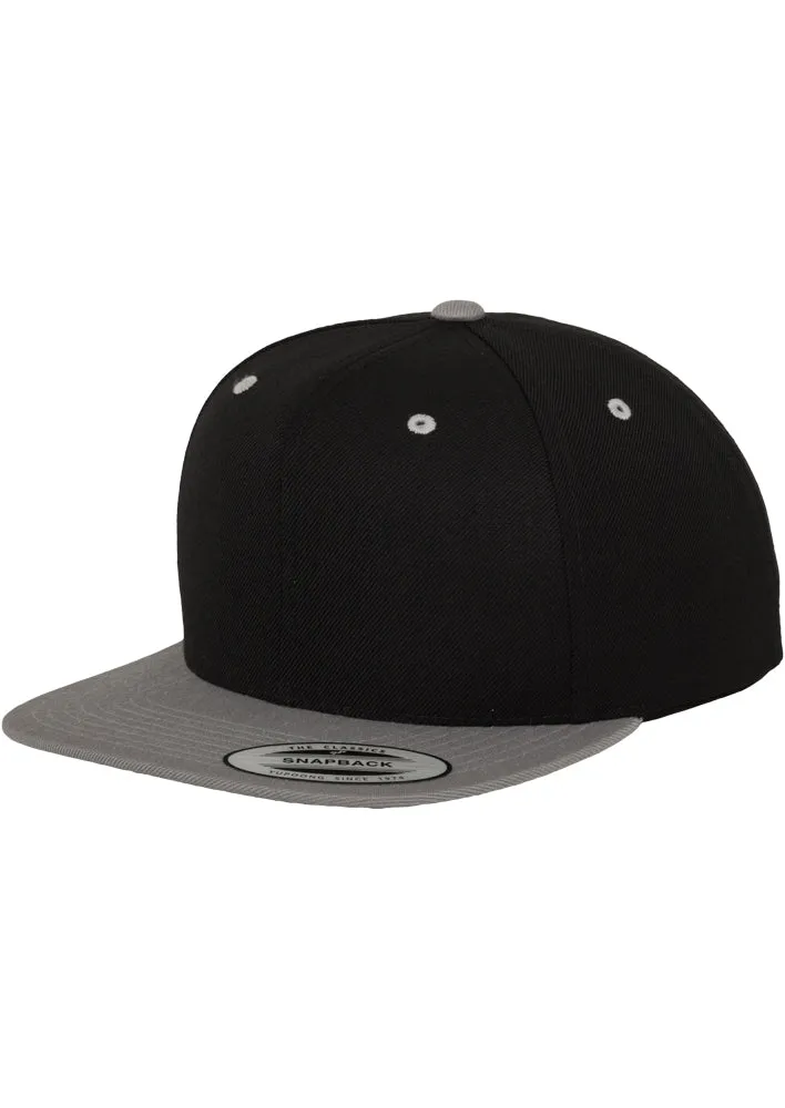 Classic Snapback 2-Tone - Black/Silver