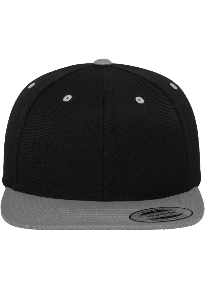 Classic Snapback 2-Tone - Black/Silver