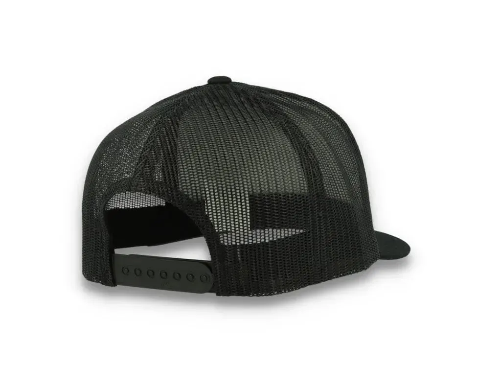 Classic Trucker Cap Black/Black - Yupoong 6006