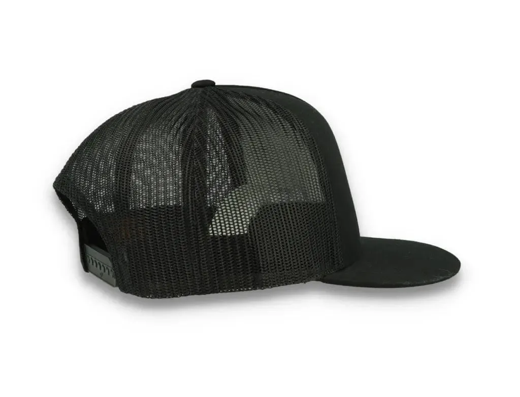 Classic Trucker Cap Black/Black - Yupoong 6006