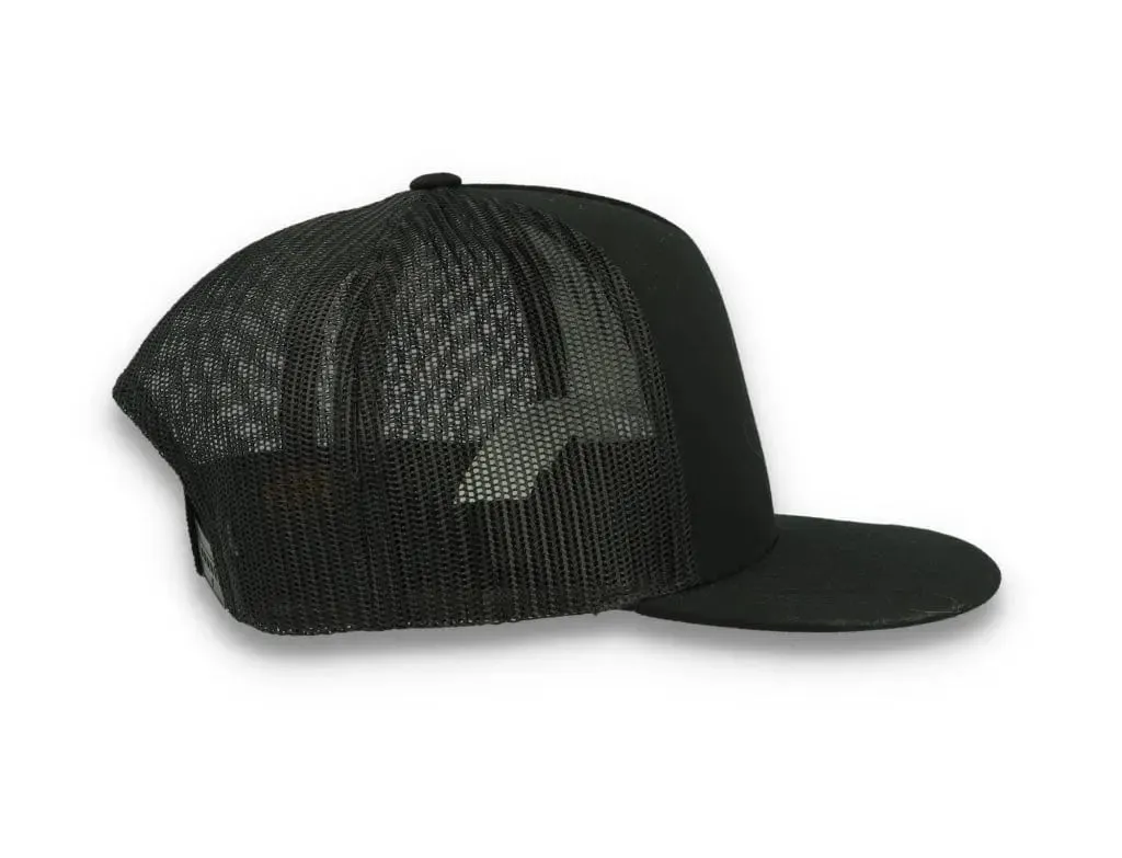 Classic Trucker Cap Black/Black - Yupoong 6006