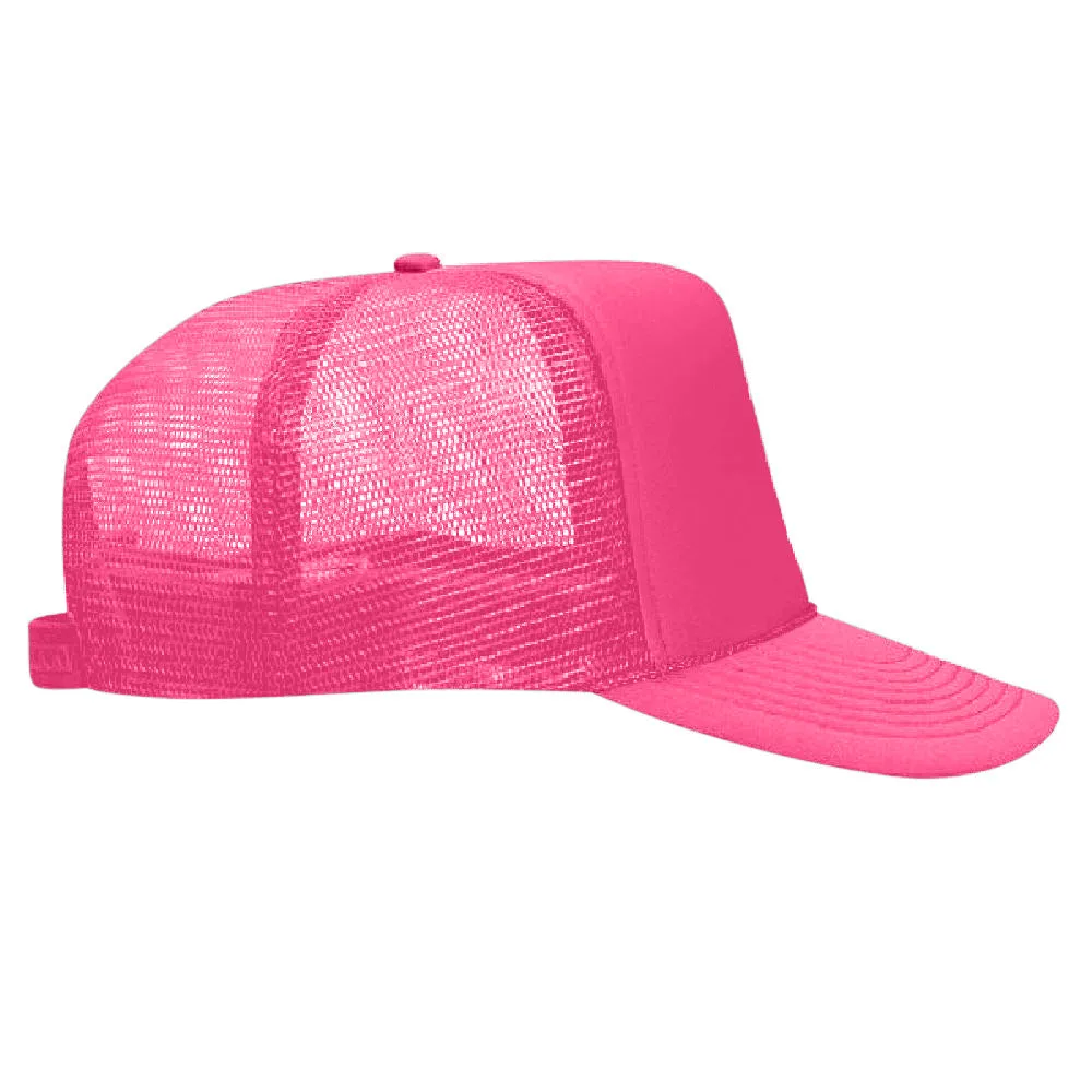Classic Trucker Hat - Neon Pink