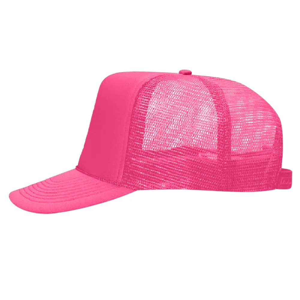 Classic Trucker Hat - Neon Pink