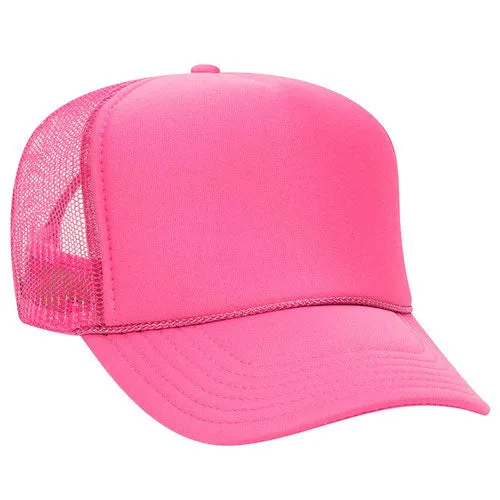 Classic Trucker Hat - Neon Pink