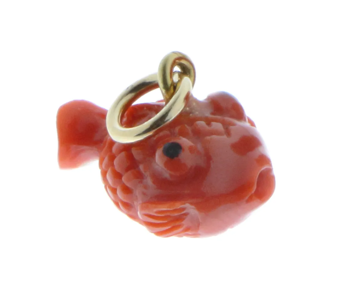 Coral pendants
