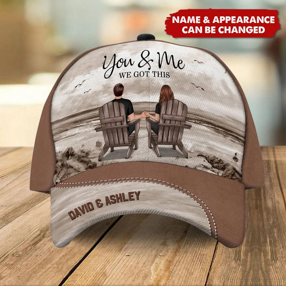 Couple We Got This Retro Vintage Personalized Classic Cap