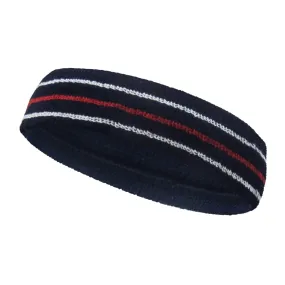 COUVER Tennis Style Premium Quality Athletic Terry Head Sweatband(1 Piece)