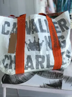 *Custom Made/Limited Run* Cavalier King Charles Ultra Light Tyvek® Reversible Tote Bag