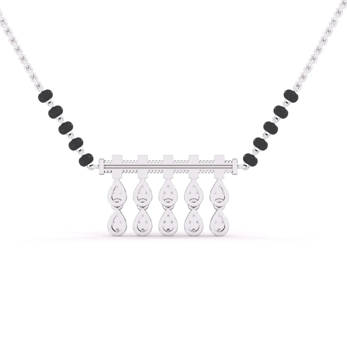 Designer Lab Grown Diamond Mangalsutra