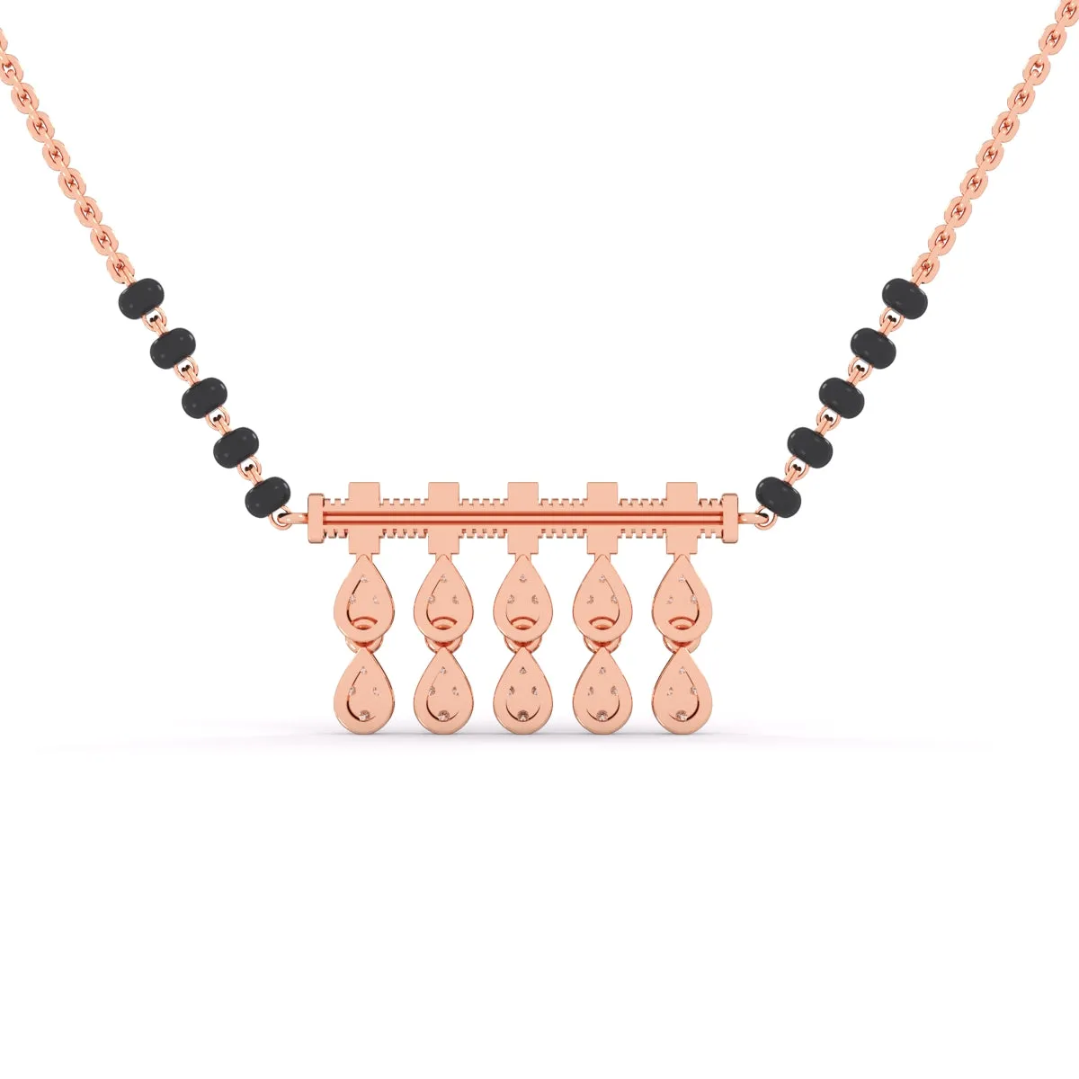 Designer Lab Grown Diamond Mangalsutra