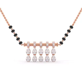 Designer Lab Grown Diamond Mangalsutra